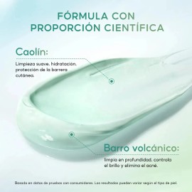 Mascarilla Facial Arcilla Puntos Control Acné-todo De Piel