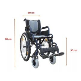 Eko-Mobility Silla Ruedas Todo Terreno Juvenil Asiento 16puLG Hasta 90 Kg