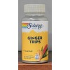 Solaray Chewable Ginger Trips 60 Chewables Travel Aid Ginger Root