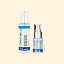 Flexkin Expert Cica Blue Ampoule Mist 80ml Azulene Moisture Soothing Hypoallergenic / 플렉스킨 엑스퍼트 시카블루 앰플 미스트 80ml 아줄렌 수분진정 저자극