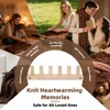 Chunky Blanket Loom, 48" Chunky Knitting Loom for Blanket Making,
