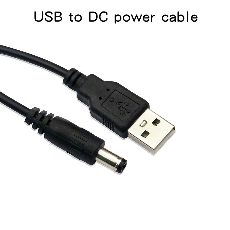boda Dog Bark Collar Charging Cord, DC5.5 USB Charging Cable