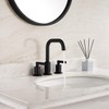 Matte Black 8 Inch Widespread Bathroom Sink Faucet 3 Holes