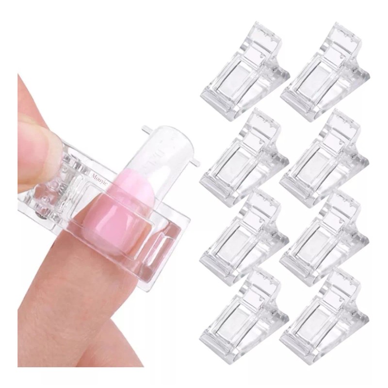 Mouyic Molde Tip Para Poly Gel Acrygel Acrylic 120 Pz