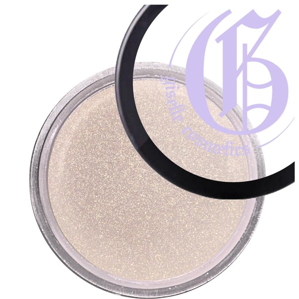 Giselle Cosmetics Loose Powder Mineral Foundation for Full Facial Coverage, Girl's Best Friend (Light), 0.18 oz.