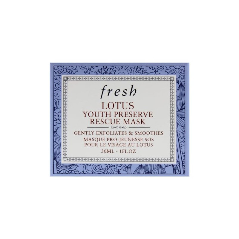 Lotus Youth Preserve Rescue Mask by Fresh for Women -