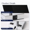 Soilsiu Set of 2 Bedside Table Lamp 3 Way Dimmable