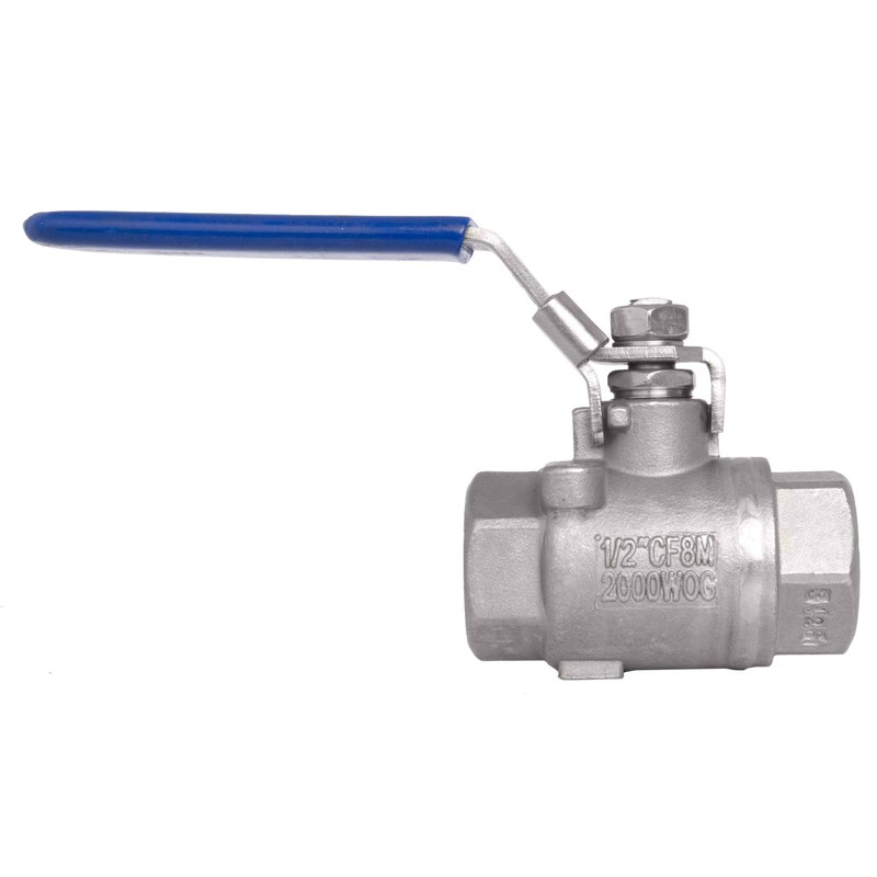 1/2" Stainless 316 / CF8M, Full Port ball valve, NACE,