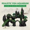 YIBIKEHO Eco-Friendly Resin Aquarium Rock Decor – Realistic Fish Tank
