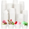 Nuenen 300 Pcs 8 oz Ice Cream Cups Disposable Summer