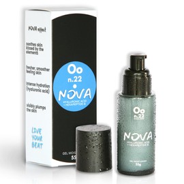 Oonse Oonse NOVA n.22 Gel Moisturiser – Hydrating AM/PM Face Moisturiser with Niacinamide & Peptides | Lightweight Gel Face Cream for All Skin Types | Fast-Absorbing Skin Care for Men & Women