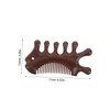 Healeved Wide Tooth Comb for Curly Hair Handmade Scalp Massager