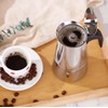 DeeKleen Stainless Steel Moka Pot, Gas/Electric Stovetop Espresso Maker, Percolator