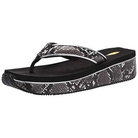 Volatile womens Wedge Sandal, Grey Multi, 9 US