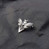 SanLan Death's Head Hawkmoth Moth Brooch Death's-Head Hawkmoth Gothic Halloween