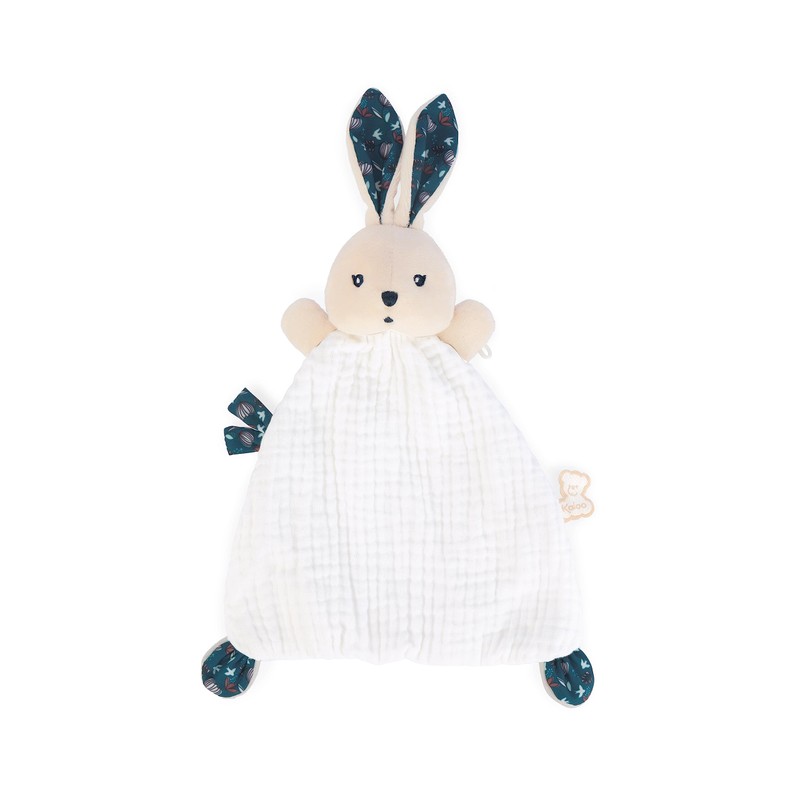 Kaloo - K'Doux - Natural Rabbit Comforter - White &