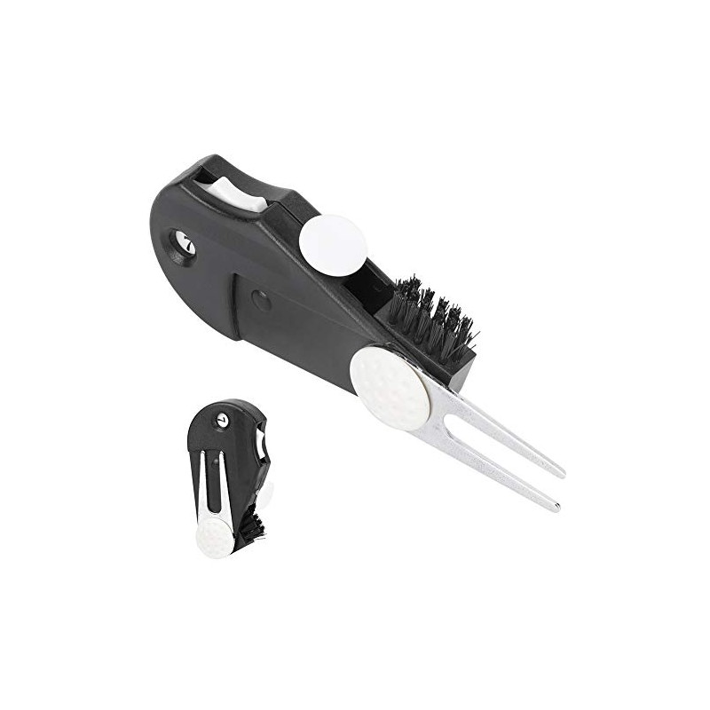 Multi-Function Golf Divot Repair Tool with Detachable Golf Ball Marker