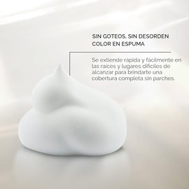 Espuma de color John Frieda, precisión | Cobertura total de canas, color antidecoloración, tono rubio claro, saturación profunda, fácil aplicación de 