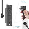 CCCEI Recessed Power Strip with 45W USB-C Ports, Fast Charging
