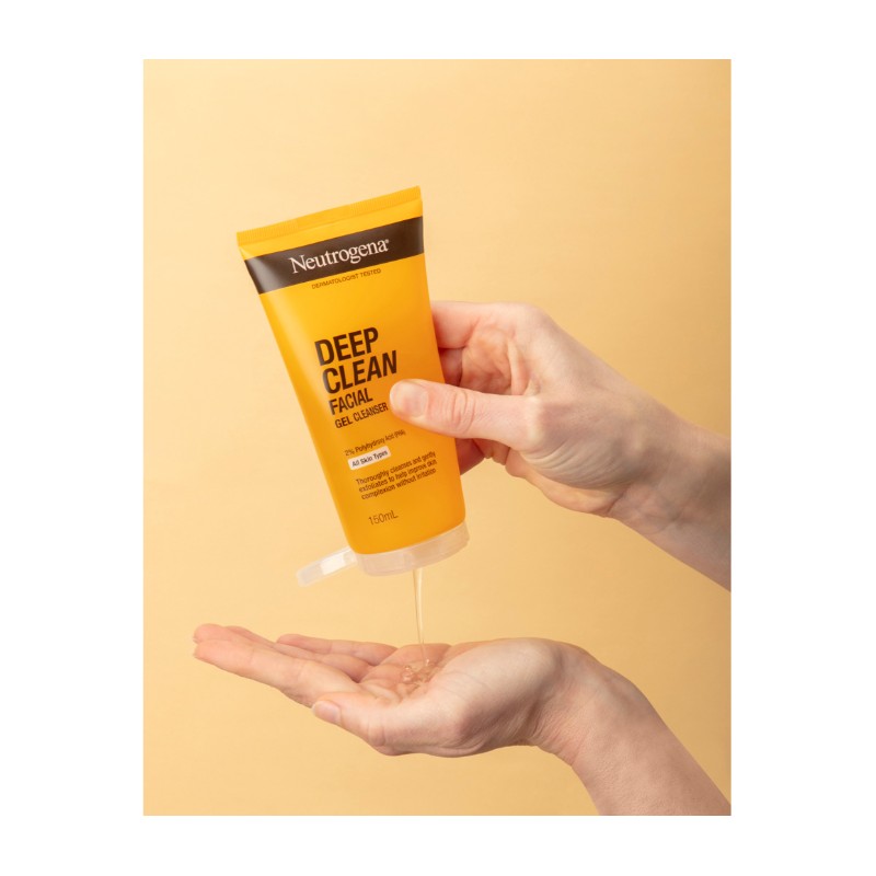Neutrogena® Deep Clean Facial Gel Cleanser 150g