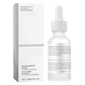 Salicylic Acid Serum 2% Salicylic Acid Solution Face Serum Suitable for Acne Prone and Blemished Skin as well as Pores Reducing