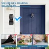 Qudubuy Key Safe Police Approved Wall Mounted Lock Box with