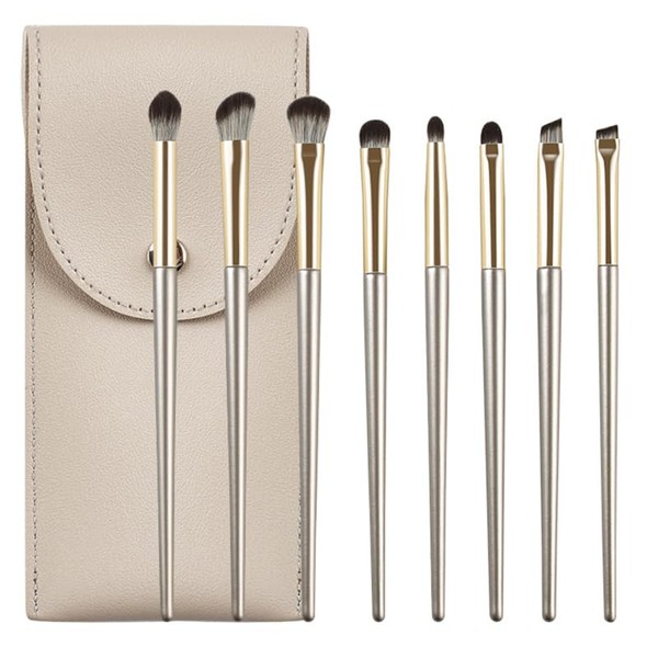 Yoezuo Make Up Brush Set, 8 Pieces, Eyeshadow Brush Set