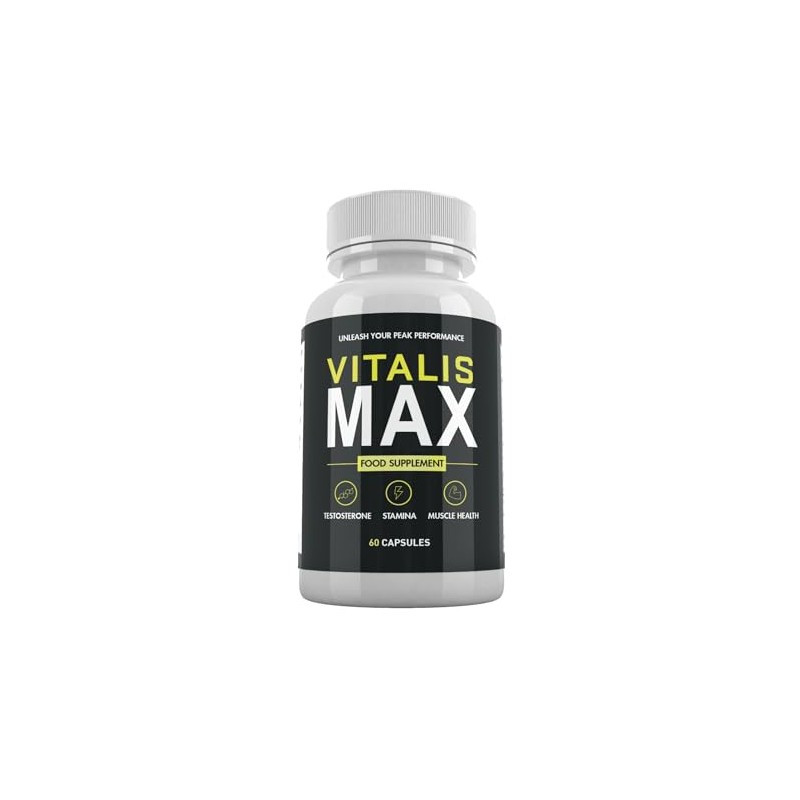 Vitalis Max 60 Cap Natural Ingredients Energy and Vitality Support