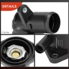 A-Premium Engine Coolant Thermostat Housing Assembly with Seal Compatible with