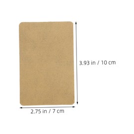 FRCOLOR 50pcs Ginger Heat Patches Neck Shoulder Back Knee Foot Hot Compress Therapy Herbal Soothing Pads for Travel