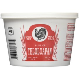 Teloloapan Mole Rojo - El Mejor, Red, 1 lb Tub