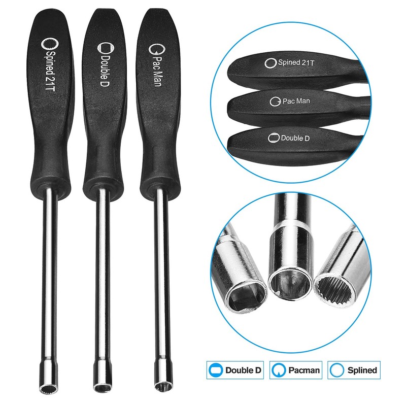 SLTG2020 3pcs Carburetor Adjustment Tool Kit - Essential Screwdriver Set