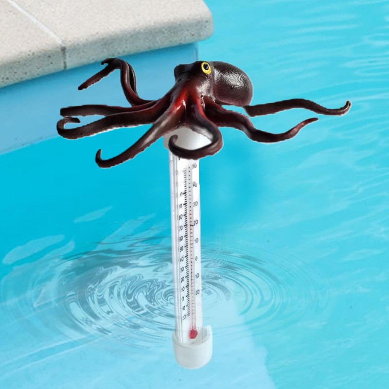 Water Temperature Sensor, Cartoon Animals Pond Meter, Large Water Temperature