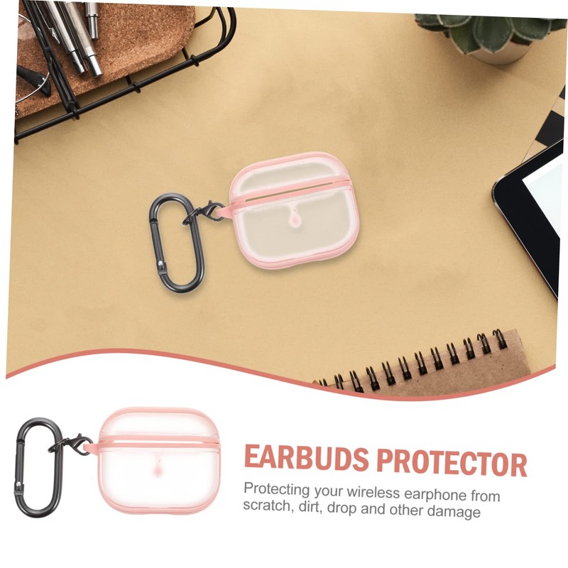 KONTONTY 1set Creative TPU Earbuds Protector Cover for Lightweight and