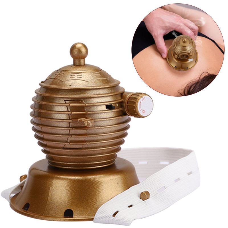Home Electric Warm Moxibustion Therapy Portable Moxa Box Moxa Stick