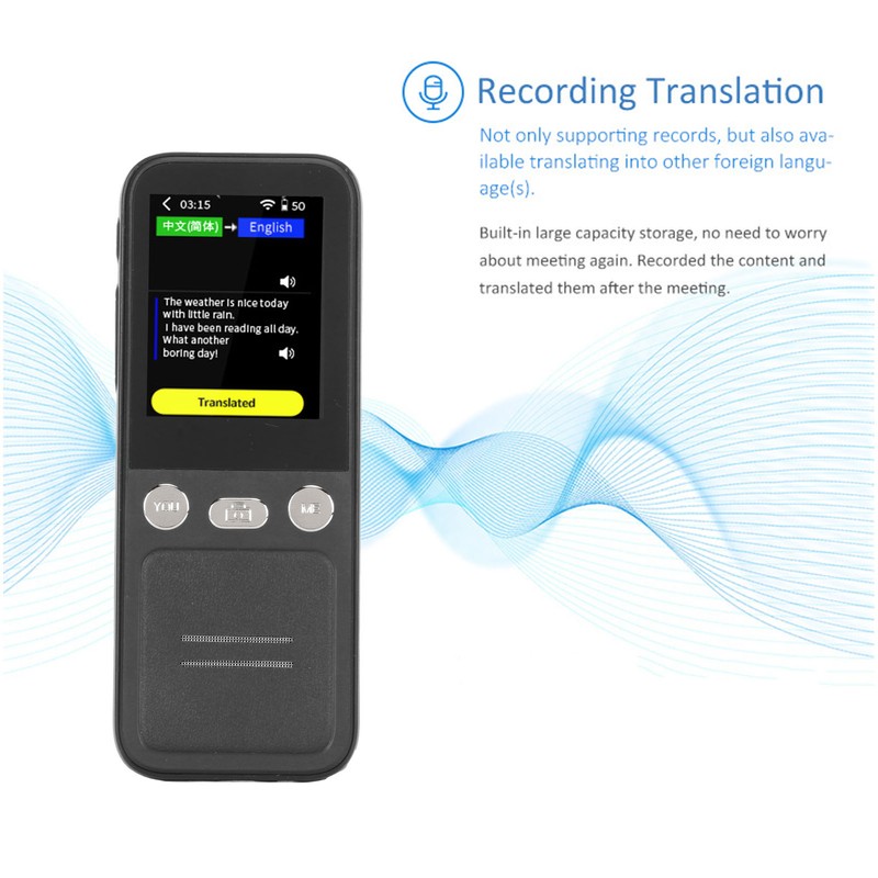 Language Translator Device 134 Online Languages 10 Offline Languages Smart
