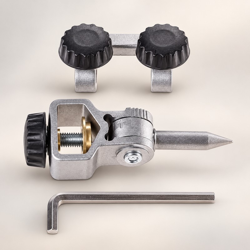 Fingernail Gouge Sharpening Jig for Water-Cooled Sharpeners
