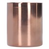 Round Pen Holder Stainless Steel Vase Cosmetic Brush Container Desktop