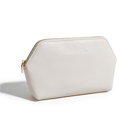 ROWNYEON Small Makeup Bag for Purse, Mini Portable Cosmetic Bags for Women, PU Leather Coin Purse Lipstick Cosmetic Accessories Organizer, Travel Makeup Pouch Zipper Pouch for Men Women