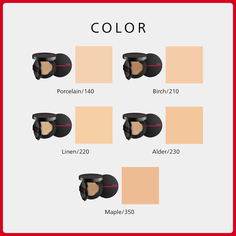 SHISEIDO Makeup Synchroth Skin Self Refreshing Cushion Compact (Refill) 210