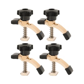 LUNYEE 4PCS Mini Hold Down Clamp Kit, CNC Router Clamp for Woodworking and Metalworking, Compatible with 3018 CNC Router Machine, 3018 Pro Max/ 3018-Pro Ultra, 2.5’’Lx 0.8’’Wx 2.4’’H