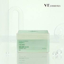 VT Cosmetics [1 Pack a Day] [VT] Hypoallergenic Retinol Cica Reti-A Mask (30 Sheets) / [1일1팩] [VT] 저자극 레티놀 시카 레티-에이 마스크 (30매)