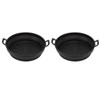 2 PCS Fryer Silicone Baskets with Handle 7.5inch Round Silicone