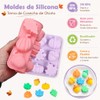 2 Piezas Moldes Silicona de Otoño 3D,18 Cavidades,con Formas de