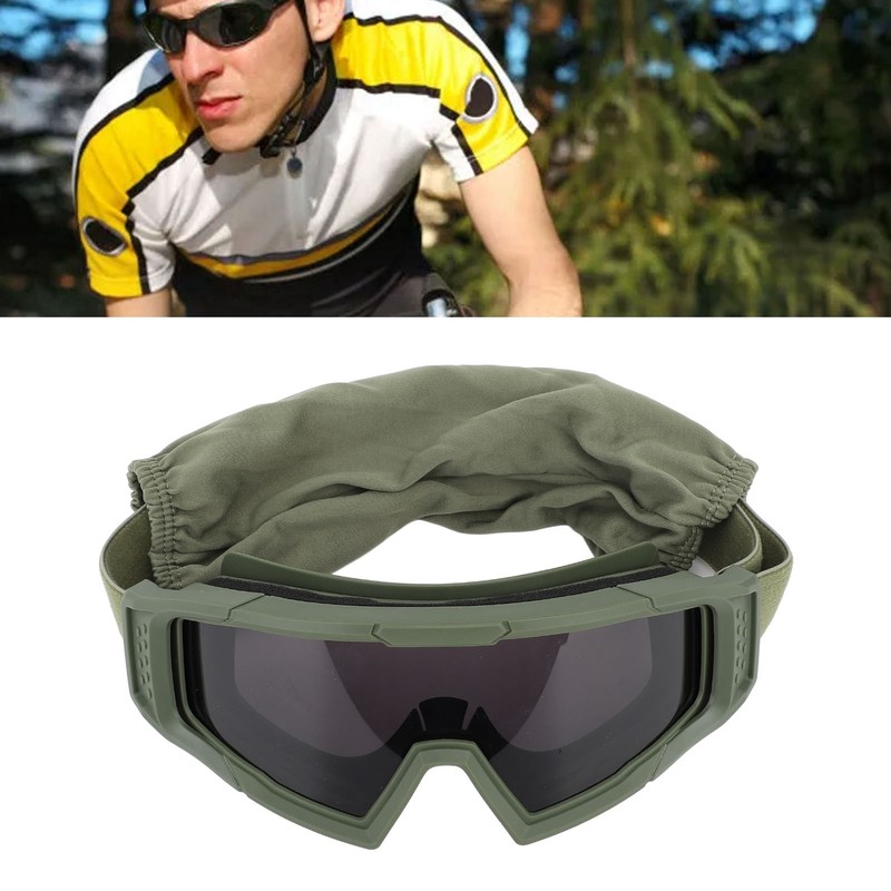 Protective Goggles Impact Resistance 3.8mm Thick Lens Comfortable Fit UV