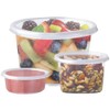 Concept4u Reusable Plastic Pots *CHOOSE YOUR SIZE* | Round Food