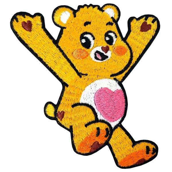 Pawprint Family | Tenderheart Bear Sew on Patch | Care