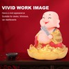 Nodding Smiling Buddha Maitreya Automatic Laughing Car Dashboard Solar Buddha
