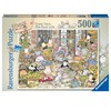 Ravensburger Crazy Cats The Good Life 500 Piece Jigsaw Puzzle