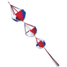 Premier Kites 22612 Wind Garden Spinnies Set, Patriotic, Large